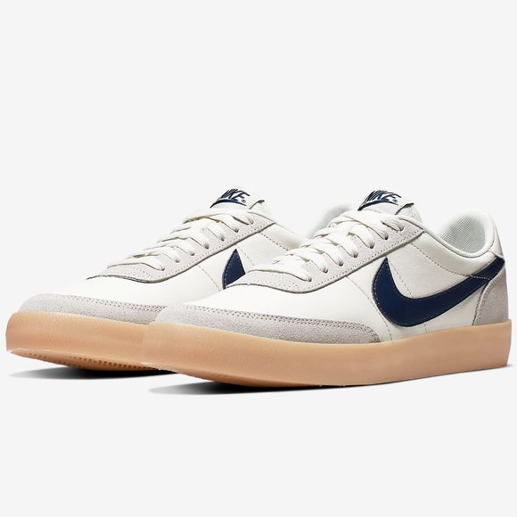 Nike Killshot 2 Leather Sail Midnight Navy Mens 432997-107 J. Crew DS - Picture 1 of 13